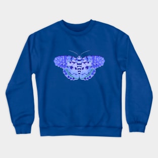 Hyacinth Tiger Moth Crewneck Sweatshirt